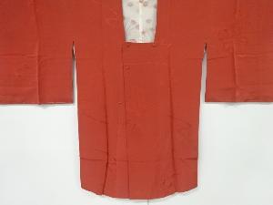 リサイクル　七宝に草花模様織出し道行コート